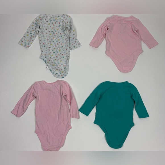 Infant Girls Onesies Lot of 4 - Picture 6 of 7